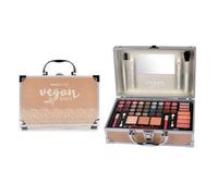 Aquarius Cosmetic Magic Studio Vegan Beauty Makeup Case Golden