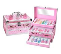 Aquarius Cosmetic Martinelia Unicorn Big Makeup Glitter Case Clear