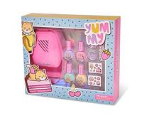 Aquarius Cosmetics - Yummy Makeup with Nail Dryer and Accessories 28X24X7Cm, Multicolor (11943)