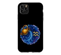 Aquarius Cosmic Watercolor Graphic Case for iPhone 11 Pro Max