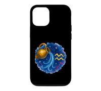 Aquarius Cosmic Watercolor Graphic Case for iPhone 12/12 Pro