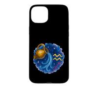 Aquarius Cosmic Watercolor Graphic Case for iPhone 15 Plus