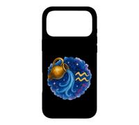 Aquarius Cosmic Watercolor Graphic Case for iPhone 17 Pro Max