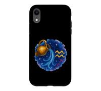 Aquarius Cosmic Watercolor Graphic Case for iPhone XR