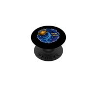Aquarius Cosmic Watercolor Graphic PopSockets Adhesive PopGrip