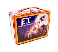AQUARIUS E.T. Fun Box - Sturdy Tin Storage Box with Plastic Handle & Embossed Front Cover - Officially Licensed E.T. Merchandise & Collectible Gift (48288)