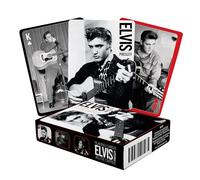 AQUARIUS Elvis - Black and White Playing Cards Deck