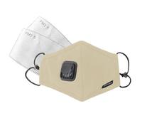 Aquarius Face Mask - Adult Pm2.5 Twin Filtration - Beige