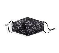 Aquarius Facemask-Adults-Paisley-Valve-Black