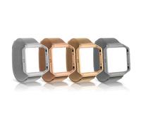 Aquarius Fitbit Blaze Metal Mesh Band Casual Wristwatch Strap