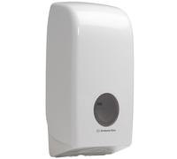 Aquarius Folded Toilet Tissue Dispenser 6946 , White Single Sheet