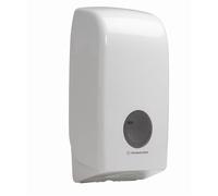 Aquarius Folded Toilet Tissue Dispenser 6946 White Single Sheet Toilet Dispenser