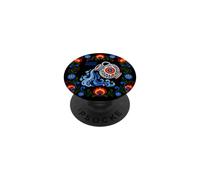 Aquarius Folk Art Zodiac Sign Constellation Floral PopSockets Adhesive PopGrip