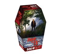 AQUARIUS Friday The 13th 500pc Puzzle (500 Piece Jigsaw Puzzle) - Glare Free - Precision Fit - Officially Licensed Friday The 13th Movie Merchandise & Collectibles - 14x19 Inches