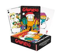 Aquarius Garfield Christmas Playing Cards - Garfield Christmas Themed Deck of Cards for Your Favorite Card Games - Officially Licensed Garfield Merchandise & Collectibles