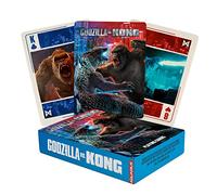 AQUARIUS Godzilla vs Kong Playing Cards - Godzilla vs Kong Themed Deck of Cards for Your Favorite Card Games - Officially Licensed Godzilla vs Kong Merchandise & Collectibles