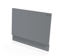 Aquarius Halite Waterproof End Bath Panel Matt Grey 700mm
