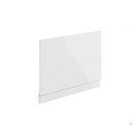 Aquarius Halite Waterproof End Bath Panel White Gloss 700mm