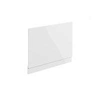 Aquarius Halite Waterproof End Bath Panel White Gloss 800mm