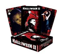 AQUARIUS Halloween 2 Playing Cards - Halloween 2 Themed Deck of Cards for Your Favorite Card Games - Officially Licensed Halloween Merchandise & Collectibles, Black, Red, 2.5 x 3.5 (52854)