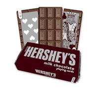 AQUARIUS Hershey’s Chocolate Bar Premium Playing Cards - Hershey's Themed Deck of Cards for Your Favorite Card Games - Officially Licensed Hershey's Merchandise & Collectibles
