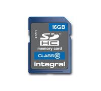 AQUARIUS Integral 16GB SDHC Class 10 Flash 'Memory Card' in Navy Aquarius Navy