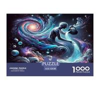 Aquarius Jigsaw Puzzles 1000 Pieces for Adults Constellation Puzzle Game Gifts for Adults Home Decoration 100% Recvcled Cardboard 52x38cm/1000pcs