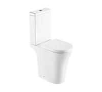 Aquarius K-Series Rimless Short Projection Close Coupled Toilet, Cistern And Soft Close Seat Aqks538