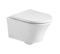 Aquarius K-Series Rimless Wall Hung Toilet And Soft Close Seat Aqks539