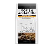 Aquarius Leaves - Aquarium Regulator to Lower the Value of the Tank, Shrimp and Multifunctional Fish Tanks 5.9-11.8 Inches | Flexible and Healthy Botanical Food Sources for Fischta