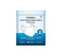 AQUARIUS Lightweight Breathable Reusable Face Mask for Adults - Grey Aquarius Grey