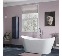 Aquarius Luxor Freestanding Luxury Double Ended Slipper Bath 1700mm X 780mm Aqlx0068