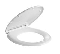 Aquarius Luxury Oval Soft Close Toilet Seat White