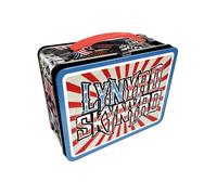 AQUARIUS Lynyrd Skynyrd Fun Box - Sturdy Tin Storage Box with Plastic Handle & Embossed Front Cover - Officially Licensed Lynyrd Skynyrd Merchandise & Collectible Gift