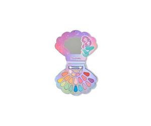 Aquarius Martinelia Let's Be Mermaids Girls' Make-Up Set with 21 Different Powder Colours, Gift for Children