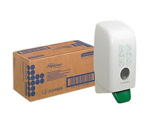 Aquarius Moisturising Cream Dispenser White Wall Mountable