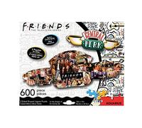 AQUARIUS NMR Distribution 75029 Central Perk Double Face Puzzle 600P 86X30 Cm, White, One Size