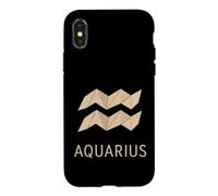 Aquarius Paperfolding Zodiac Graphic Case for iPhone X/XS