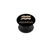 Aquarius Paperfolding Zodiac Graphic PopSockets Adhesive PopGrip