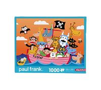 AQUARIUS Paul Frank Pirate Ship Puzzle (1000 Piece Jigsaw Puzzle) - Glare Free - Precision Fit - Virtually No Puzzle Dust - Officially Licensed Paul Frank Merchandise & Collectibles - 20x28 in