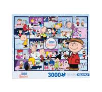 AQUARIUS Peanuts Charlie Brown Christmas Collage 3000 Piece Jigsaw Puzzle | Officially licensed Peanuts Charlie Brown collage Christmas jigsaw puzzle, 3000 pieces - holiday Snoopy gift for fans.
