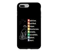 Aquarius Personality Traits Zodiac Astrology Design Case for iPhone 7 Plus/8 Plus