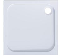 Aquarius Pluvia 45mm Stone Resin Square Shower Tray In White 800 X 800mm