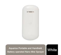 AQUARIUS Women's Handheld Battery Operated 'Nano Mist Sprayer', White Aquarius White