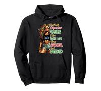 Aquarius Queen Black Womens African American Juneteenth Pullover Hoodie