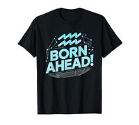 Aquarius Rebel Who Born Ahead Their Time Visionary Eccentric T-Shirt