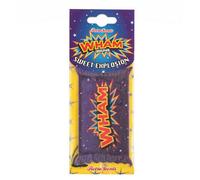 Aquarius Retro Scents Wham Barrat Car Air Freshener, Raspberry Scent