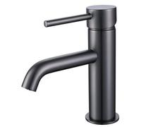 Aquarius Rf-Series Cold Start Mono Basin Mixer Tap Inc Waste Gunmetal Grey