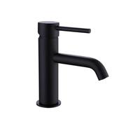 Aquarius Rf-Series Cold Start Mono Basin Mixer Tap Inc Waste Matt Black