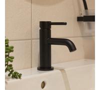 Aquarius Rf-Series Mini Mono Basin Mixer Tap Inc Waste Matt Black